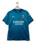 PUMA（プーマ）の古着「PUMA×ACミラン　サッカーユニフォーム」｜グリーン