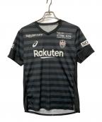 ヴィッセル神戸×asicsヴィッセルコウベ×アシックス）の古着「サッカーユニフォーム　ヴィッセル神戸　背番号8 イニエスタ」｜ブラック