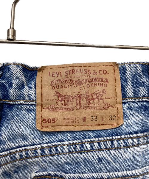 LEVI'S（リーバイス）LEVI'S (リーバイス) USA製505デニムパンツ インディゴ サイズ:W33の古着・服飾アイテム