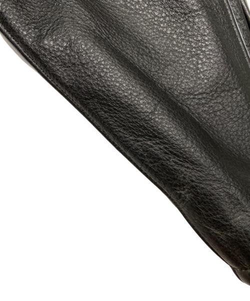 HARLEY-DAVIDSON（ハーレーダビッドソン）HARLEY-DAVIDSON (ハーレーダビッドソン) レザージャケット ブラック サイズ:Sの古着・服飾アイテム