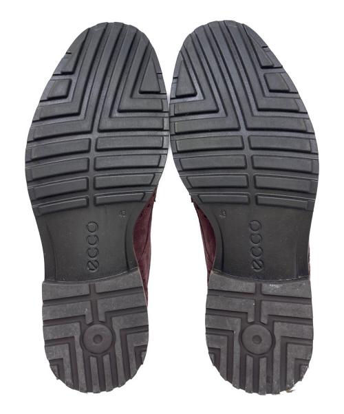 ECCO（エコー）ECCO (エコー) スウェードローファー ボルドー サイズ:27.5㎝の古着・服飾アイテム