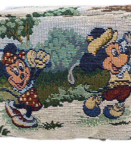 DISNEY（ディズニー）DISNEY (ディズニー) ポーチ ベージュの古着・服飾アイテム
