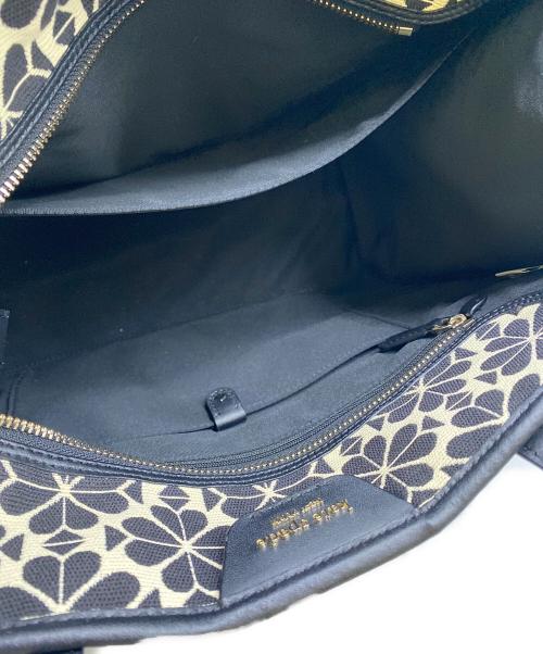 Kate Spade（ケイトスペード）Kate Spade (ケイトスペード) トートバッグ ホワイト×ブラックの古着・服飾アイテム