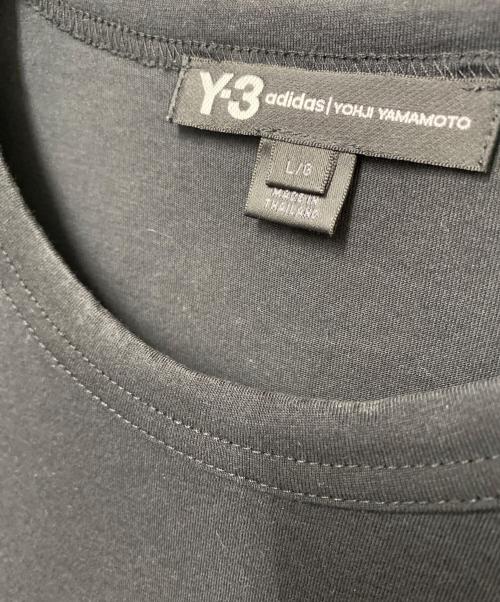 Y-3（ワイスリー）Y-3 (ワイスリー) Y-3　半袖カットソー ブラック サイズ:Lの古着・服飾アイテム