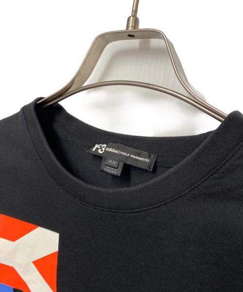 Y-3（ワイスリー）Y-3 (ワイスリー) 半袖カットソー ブラック サイズ:Mの古着・服飾アイテム