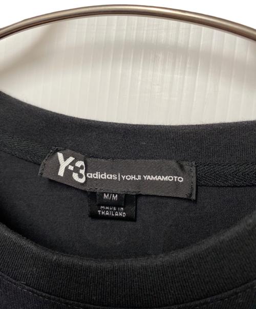 Y-3（ワイスリー）Y-3 (ワイスリー) 半袖カットソー ブラック サイズ:Mの古着・服飾アイテム