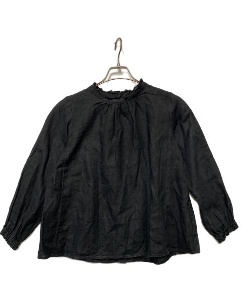 nest Robe（ネストローブ）nest Robe (ネストローブ) 長袖ブラウス ブラック サイズ:Freeの古着・服飾アイテム
