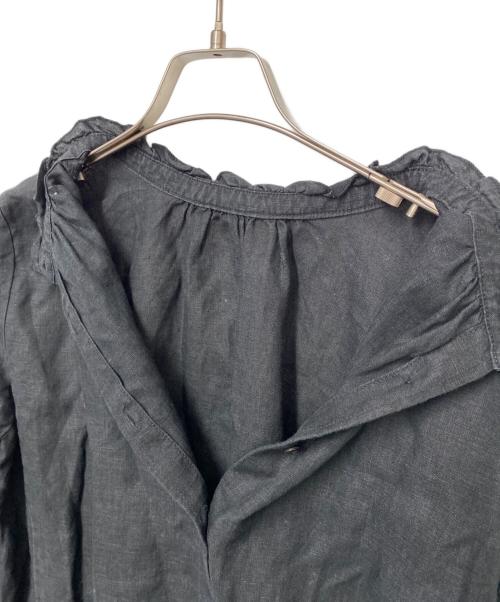 nest Robe（ネストローブ）nest Robe (ネストローブ) 長袖ブラウス ブラック サイズ:Freeの古着・服飾アイテム