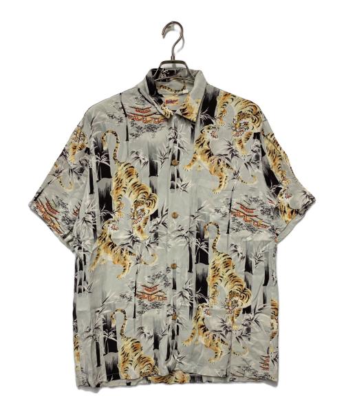 Sun Surf（サンサーフ）Sun Surf (サンサーフ) Sun Surf　半袖シャツ ライトブルー サイズ:XLの古着・服飾アイテム