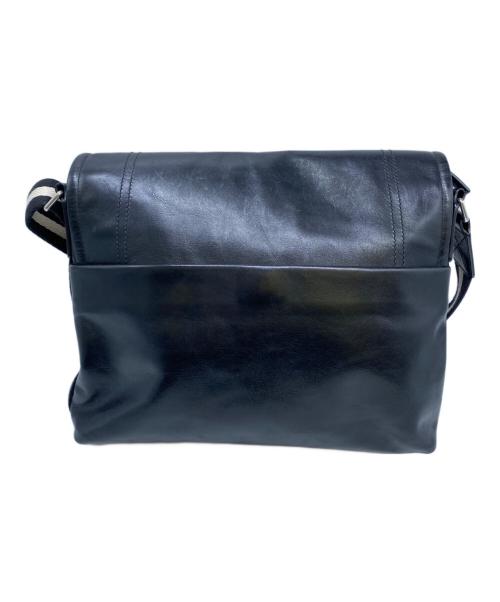 BALLY（バリー）BALLY (バリー) BALLY　メッセンジャーバッグ ブラックの古着・服飾アイテム
