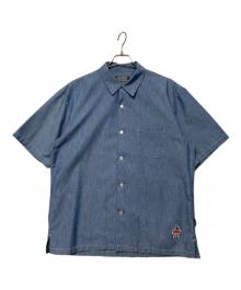 Hysteric Glamour（ヒステリックグラマー）の古着「半袖シャツ」｜ブルー