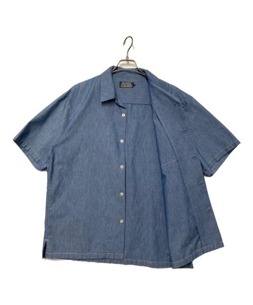 Hysteric Glamour（ヒステリックグラマー）Hysteric Glamour (ヒステリックグラマー) 半袖シャツ ブルー サイズ:XLの古着・服飾アイテム