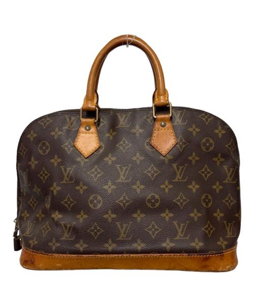 LOUIS VUITTON（ルイ ヴィトン）LOUIS VUITTON (ルイ ヴィトン) LOUIS VUITTON　モノグラムハンドバッグ ブラウンの古着・服飾アイテム
