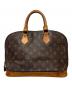 LOUIS VUITTON（ルイ ヴィトン）の古着「LOUIS VUITTON　モノグラムハンドバッグ」｜ブラウン