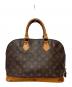 LOUIS VUITTON (ルイ ヴィトン) LOUIS VUITTON　モノグラムハンドバッグ ブラウン：25000円