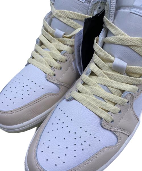 NIKE（ナイキ）NIKE (ナイキ) Nike Air Jordan 1 Mid  ホワイト×グァバアイス サイズ:28 未使用品の古着・服飾アイテム