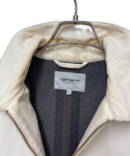 Carhartt WIP（カーハート ワーク イン プログレス）CARHARTT WIP (カーハート ワーク イン プログレス) CARHARTT WIP　デトロイトジャケット ホワイト サイズ:XLの古着・服飾アイテム