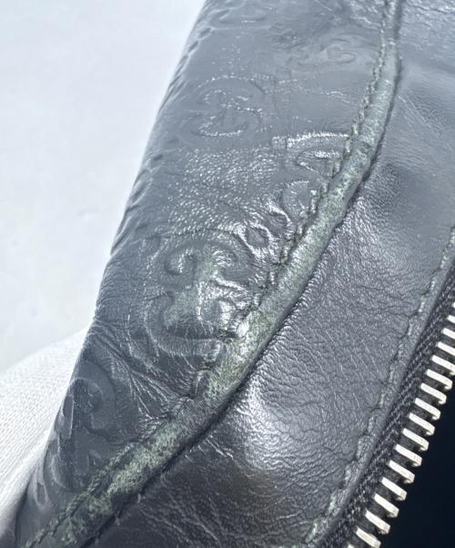 GUCCI（グッチ）GUCCI (グッチ) GUCCI　シェリーライン　ボディバッグ ブラックの古着・服飾アイテム