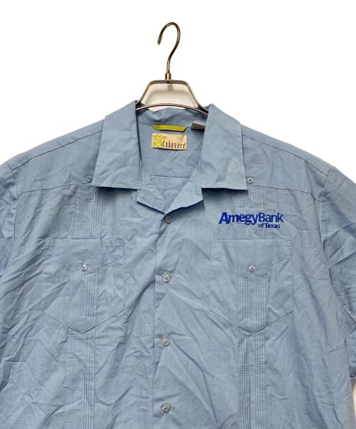cubavera（キューバベラ）Cubavera (キューバベラ) 半袖シャツ ブルー サイズ:Lの古着・服飾アイテム
