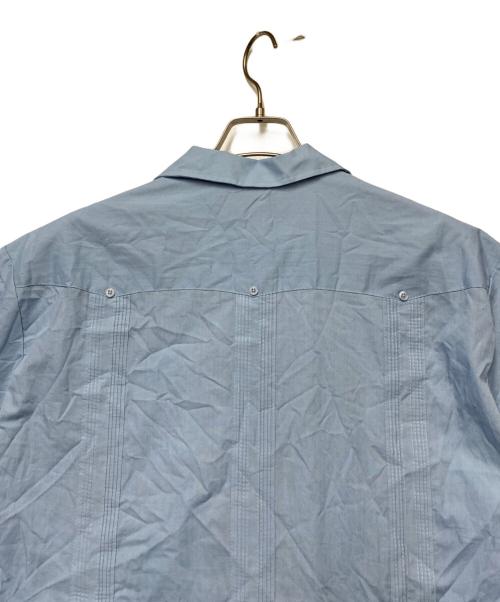 cubavera（キューバベラ）Cubavera (キューバベラ) 半袖シャツ ブルー サイズ:Lの古着・服飾アイテム