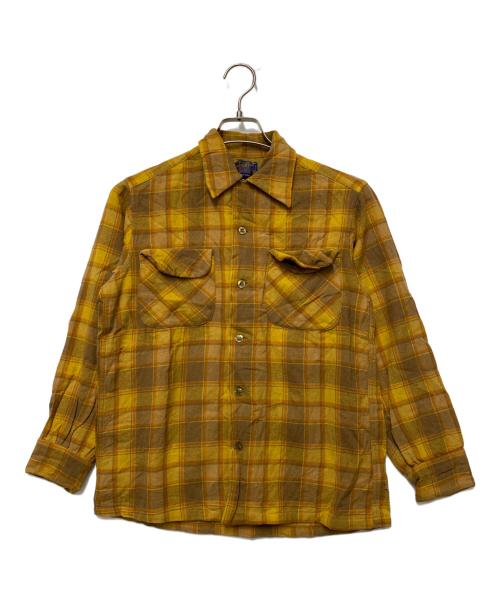 PENDLETON（ペンドルトン）PENDLETON (ペンドルトン) 長袖シャツ イエロー サイズ:Sの古着・服飾アイテム