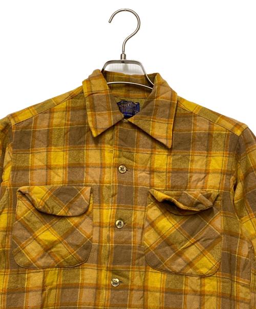 PENDLETON（ペンドルトン）PENDLETON (ペンドルトン) 長袖シャツ イエロー サイズ:Sの古着・服飾アイテム
