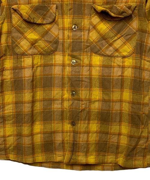 PENDLETON（ペンドルトン）PENDLETON (ペンドルトン) 長袖シャツ イエロー サイズ:Sの古着・服飾アイテム