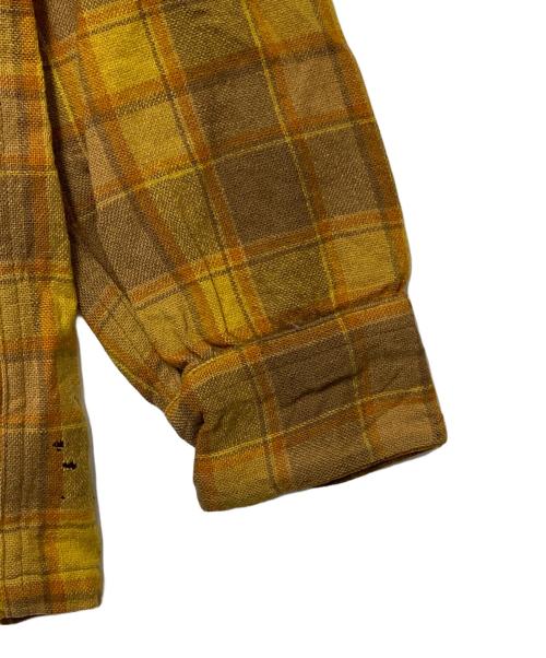 PENDLETON（ペンドルトン）PENDLETON (ペンドルトン) 長袖シャツ イエロー サイズ:Sの古着・服飾アイテム