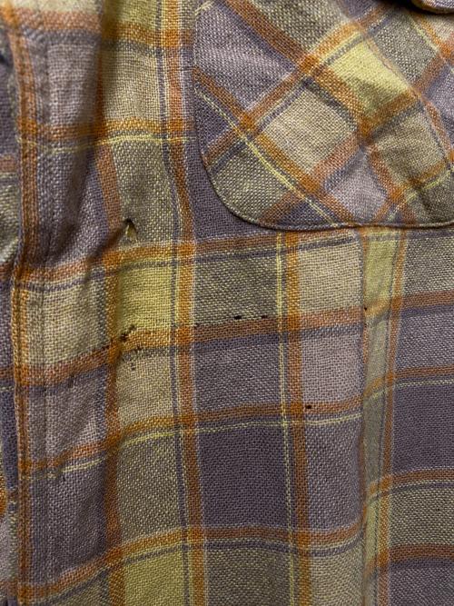 PENDLETON（ペンドルトン）PENDLETON (ペンドルトン) 長袖シャツ イエロー サイズ:Sの古着・服飾アイテム