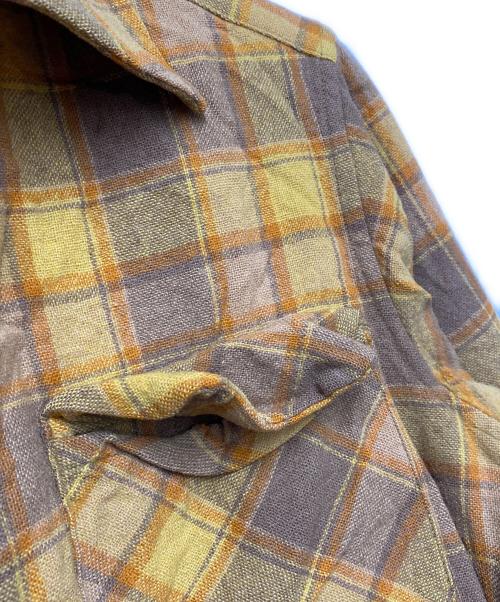 PENDLETON（ペンドルトン）PENDLETON (ペンドルトン) 長袖シャツ イエロー サイズ:Sの古着・服飾アイテム