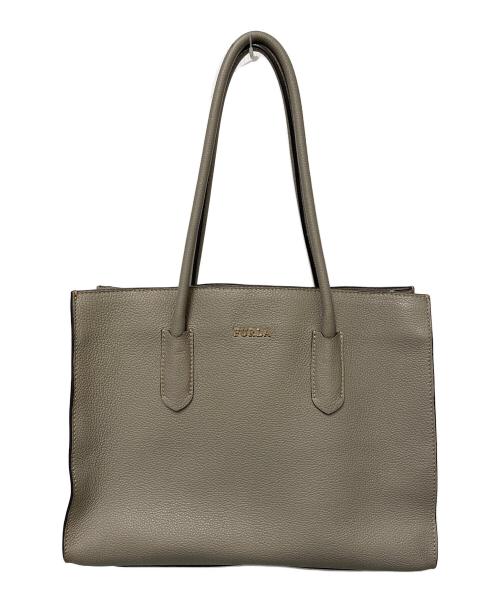 FURLA（フルラ）FURLA (フルラ) トートバッグ ベージュの古着・服飾アイテム
