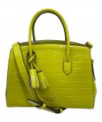 Kate Spadeケイトスペード）の古着「Kate Spade 2WAYショルダーバッグ」｜黄緑