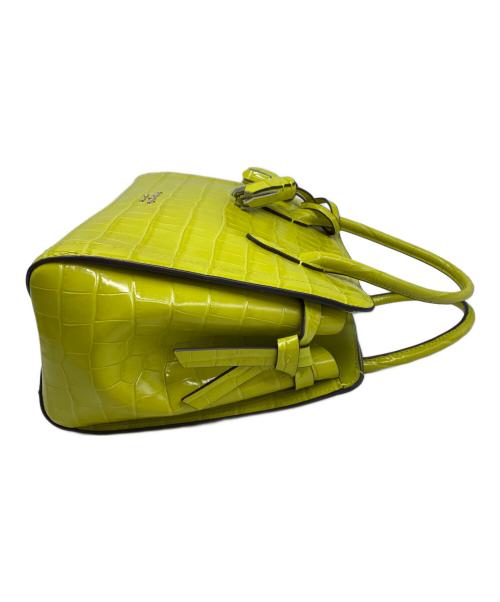 Kate Spade（ケイトスペード）Kate Spade (ケイトスペード) Kate Spade 2WAYショルダーバッグ 黄緑の古着・服飾アイテム