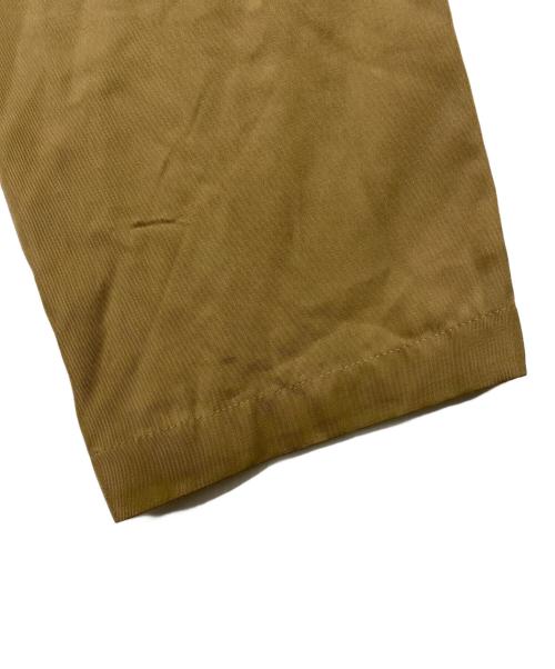 DRIES VAN NOTEN（ドリスヴァンノッテン）DRIES VAN NOTEN (ドリスヴァンノッテン) DRIES VAN NOTEN　ウール混ジップスラックス カーキ サイズ:SIZE 44（Lサイズ相当）の古着・服飾アイテム