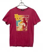 Hysteric Glamourヒステリックグラマー）の古着「半袖Tシャツ」｜ピンク