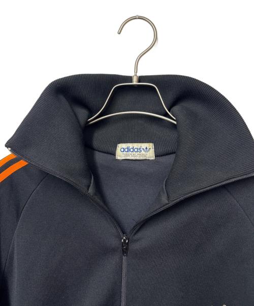 adidas Originals（アディダスオリジナル）adidas originals (アディダスオリジナル) トラックジャケット ブラック×オレンジ サイズ:不明の古着・服飾アイテム