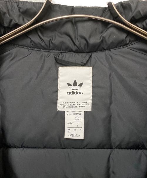 adidas Originals（アディダスオリジナル）adidas originals (アディダスオリジナル) 中綿ベスト ブラック サイズ:Lの古着・服飾アイテム