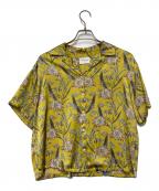 UNITED ARROWS TOKYOユナイテッドアローズトウキョウ）の古着「UNITED ARROWS TOKYO　半袖シャツ」｜イエロー