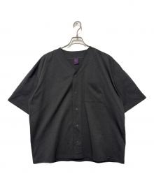 RUSSELL ATHLETIC×JOURNAL STANDARD（ラッセルアスレチック×ジャーナルスタンダード）の古着「別注ベースボールシャツ」｜ブラック