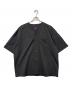 RUSSELL ATHLETIC（ラッセルアスレチック）の古着「別注ベースボールシャツ」｜ブラック