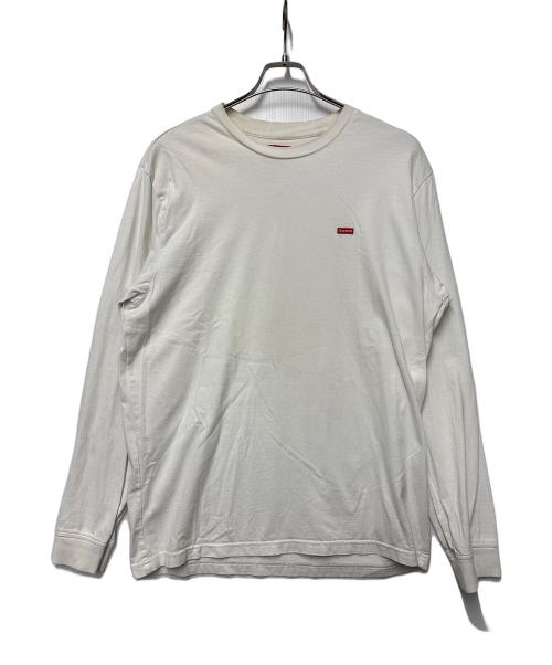 SUPREME（シュプリーム）SUPREME (シュプリーム) 長袖カットソー ホワイト サイズ:Mの古着・服飾アイテム
