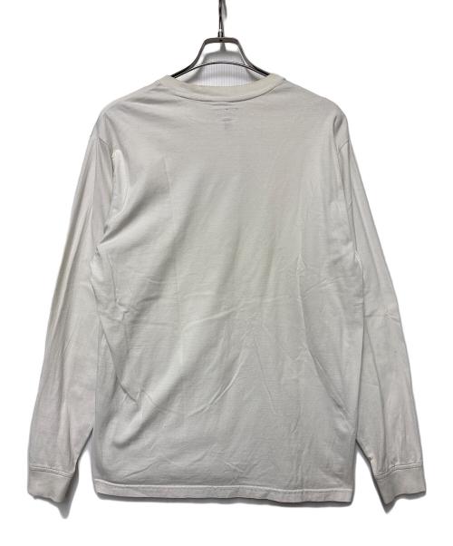SUPREME（シュプリーム）SUPREME (シュプリーム) 長袖カットソー ホワイト サイズ:Mの古着・服飾アイテム