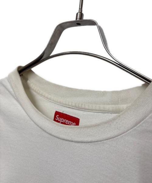 SUPREME（シュプリーム）SUPREME (シュプリーム) 長袖カットソー ホワイト サイズ:Mの古着・服飾アイテム