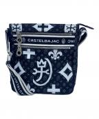 CASTELBAJACカステルバジャック）の古着「CASTELBAJAC　ショルダーバッグ」｜ブラック