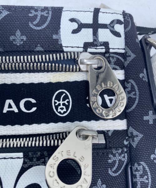 CASTELBAJAC（カステルバジャック）CASTELBAJAC (カステルバジャック) CASTELBAJAC　ショルダーバッグ ブラックの古着・服飾アイテム