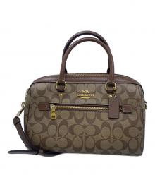 COACH（コーチ）の古着「COACH　2WAYバッグ」｜ブラウン