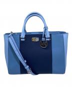 MICHAEL KORSマイケルコース）の古着「MICHAEL KORS　2WAYバッグ」｜ブルー