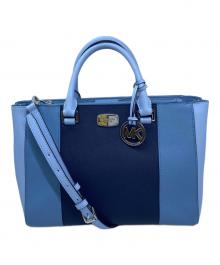 MICHAEL KORS（マイケルコース）の古着「MICHAEL KORS　2WAYバッグ」｜ブルー