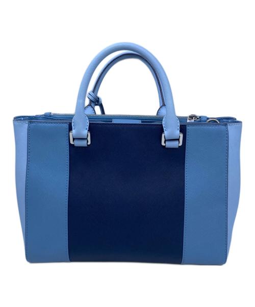 MICHAEL KORS（マイケルコース）MICHAEL KORS (マイケルコース) MICHAEL KORS　2WAYバッグ ブルーの古着・服飾アイテム
