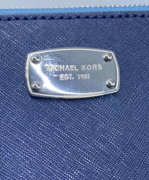 MICHAEL KORS（マイケルコース）MICHAEL KORS (マイケルコース) MICHAEL KORS　2WAYバッグ ブルーの古着・服飾アイテム